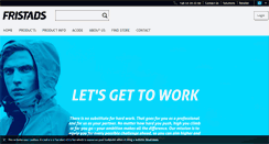 Desktop Screenshot of fristads.com